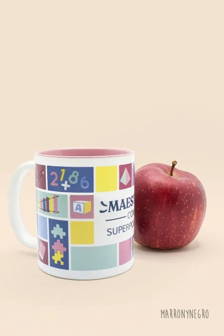Taza Maestr@ con superpoderes