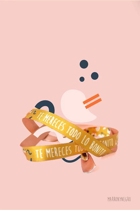 Pulsera Te Mereces Todo lo Bonito