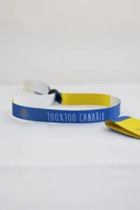 Producto: Pulsera 100×100 Canario - Marronynegro