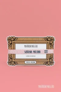 Producto: Pulsera Sobrina Molona - Marronynegro