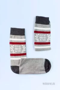 Producto: Calcetines Citius – Fortius – Altius - Marronynegro
