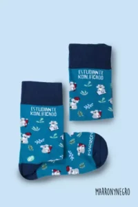 Producto: Calcetines Estudiante Koalificado - Marronynegro