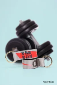 Producto: Llavero No pain no gain - Marronynegro