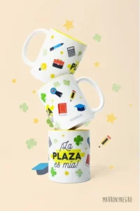 Producto: Taza La plaza es mía - Marronynegro
