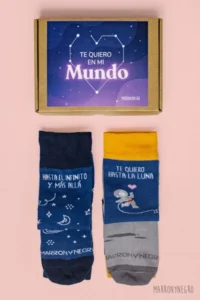 Producto: Pack combo Contigo hasta el infinito + Te quiero hasta la luna - Marronynegro