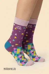 Producto: Combo Calcetines Mamá eres la mejor del mundo - Marronynegro
