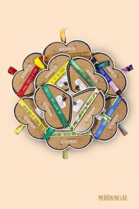 Pack Especial Boda: 10 pulseras mensajes optimistas