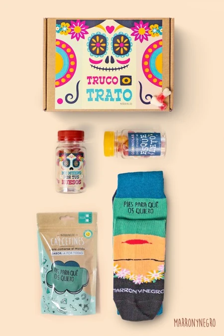 Producto: Pack Chuches Frida Kahlo - Marronynegro