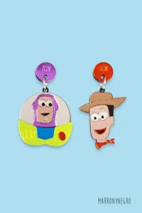 Producto: Pendientes Metacrilato Toy Story - Marronynegro