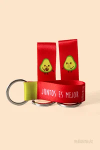 Llaveros personalizados para pareja Juntos Es Mejor
