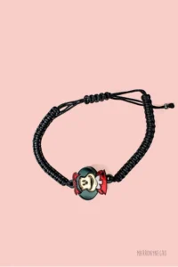 Producto: Pulsera Charm Mafalda - Marronynegro