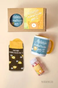 Producto: Pack Taza Mataría Monstruos por Ti - Marronynegro