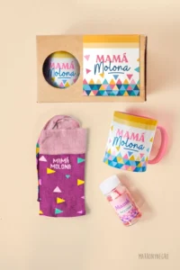 Producto: Pack Taza Mamá Molona - Marronynegro