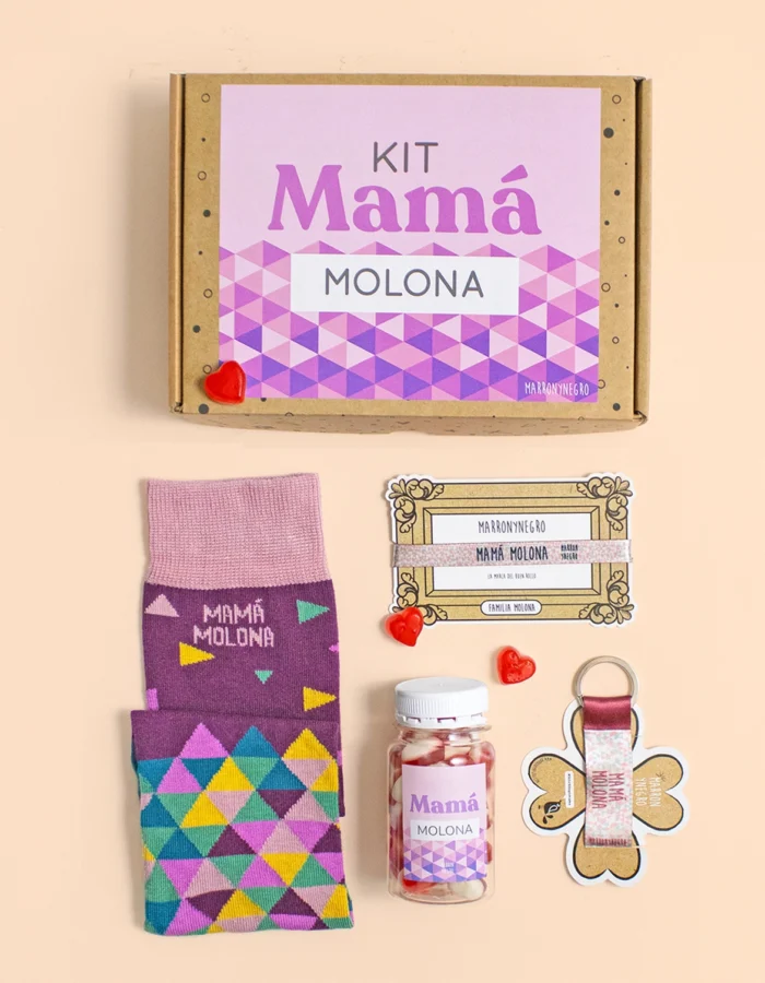 Producto: Pack Mamá Molona – 4 productos - Marronynegro