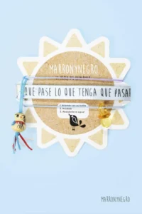 Producto: Pack 3 Pulseras de la Suerte Que pase lo que tenga que pasar - Marronynegro