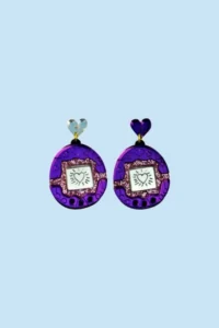 Producto: Pendientes Metacrilato Tamagotchi - Marronynegro
