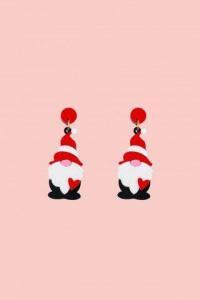 Producto: Pendientes Gnomo con corazón - Marronynegro