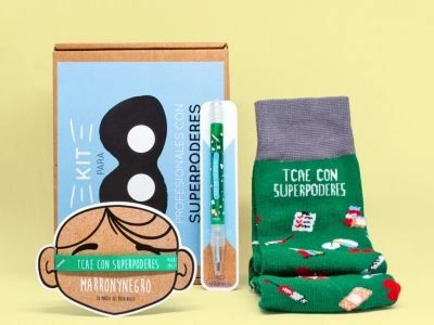Producto: 3 Regalos originales para TCAE - Marronynegro