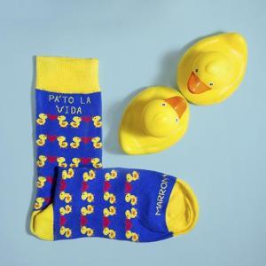 Producto: Pack 2 calcetines Pa’To La Vida + Te Quiero Mucho como la Trucha al Trucho - Marronynegro