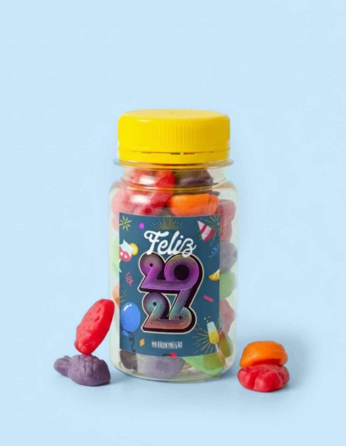 Producto: Pildorero Feliz 2026 - Marronynegro