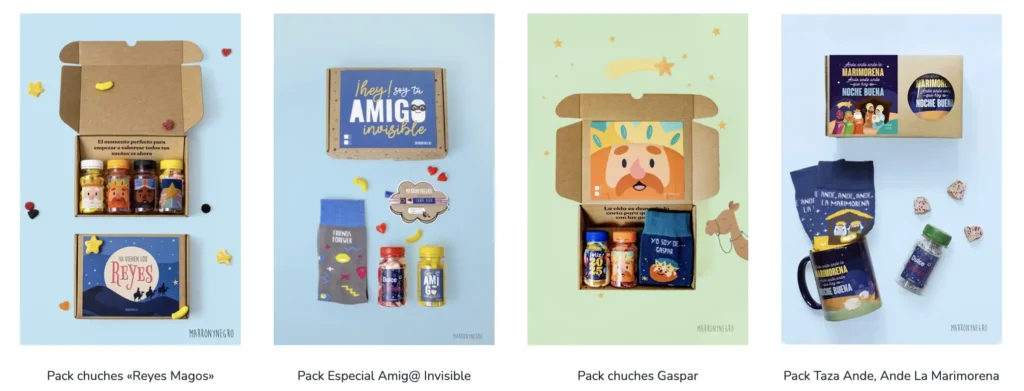 Packs Navidad para regalar