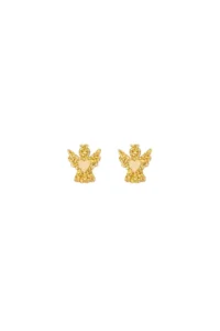 Producto: Pendientes Angelito Dorado - Marronynegro