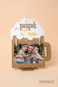 Producto: Portafotos Papá eres un partidazo - Marronynegro