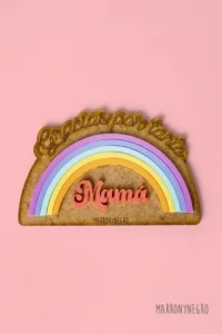 Producto: Imán Mamá Gracias por Tanto - Marronynegro